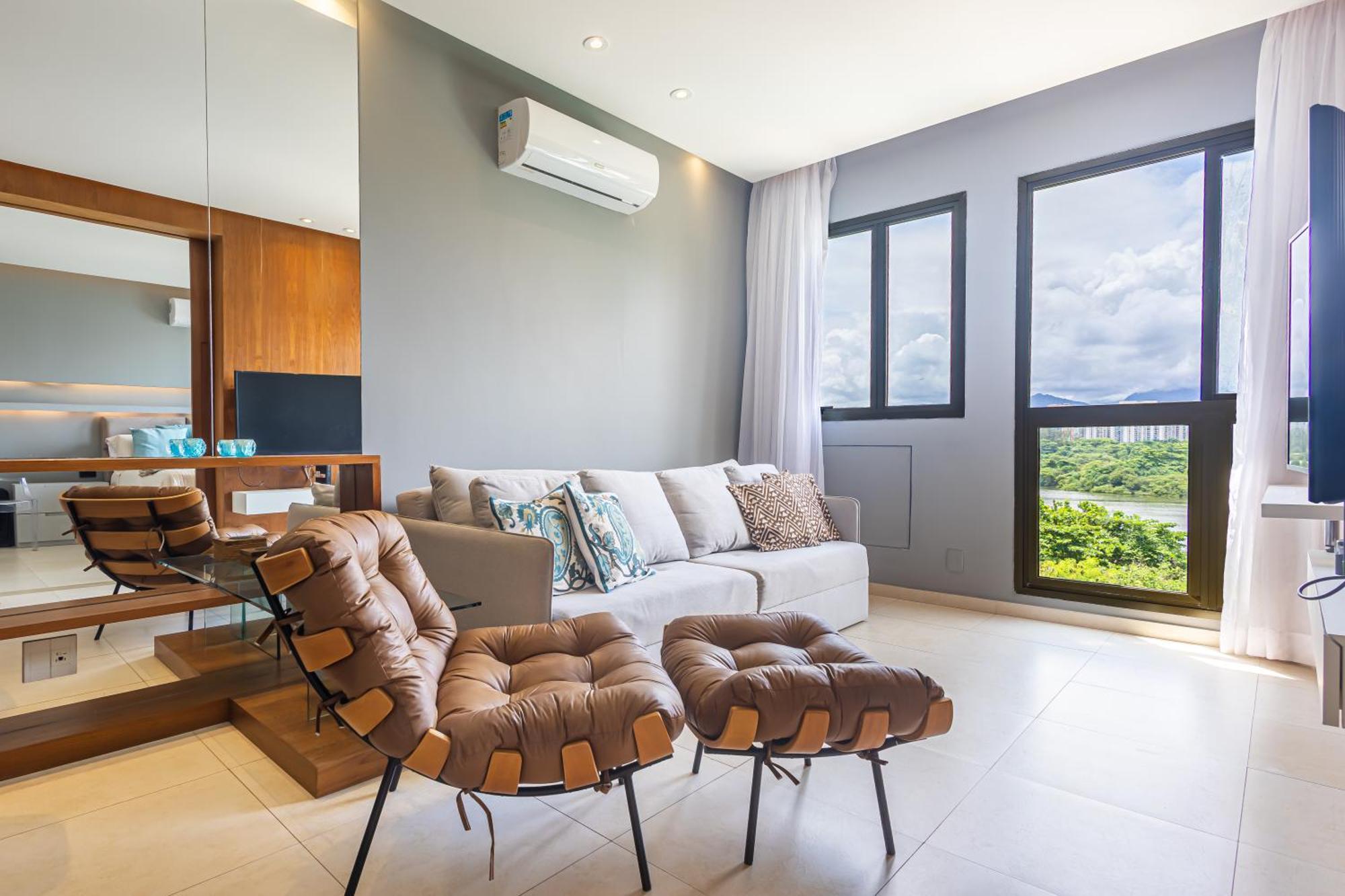Decoracao Exclusiva Na Com Piscina, Sauna, Academia E Estacionamento Apartment