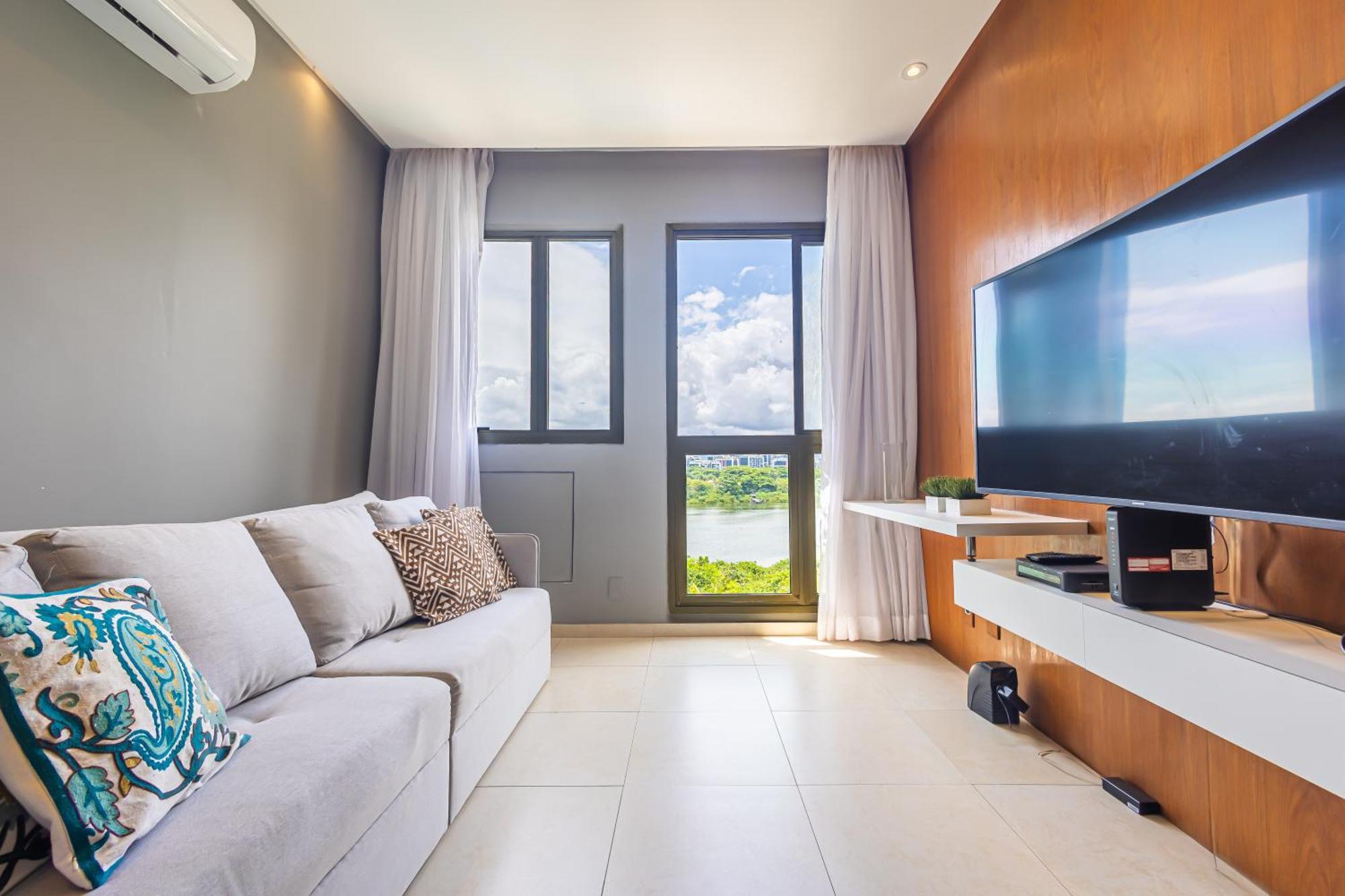 Decoracao Exclusiva Na Com Piscina, Sauna, Academia E Estacionamento